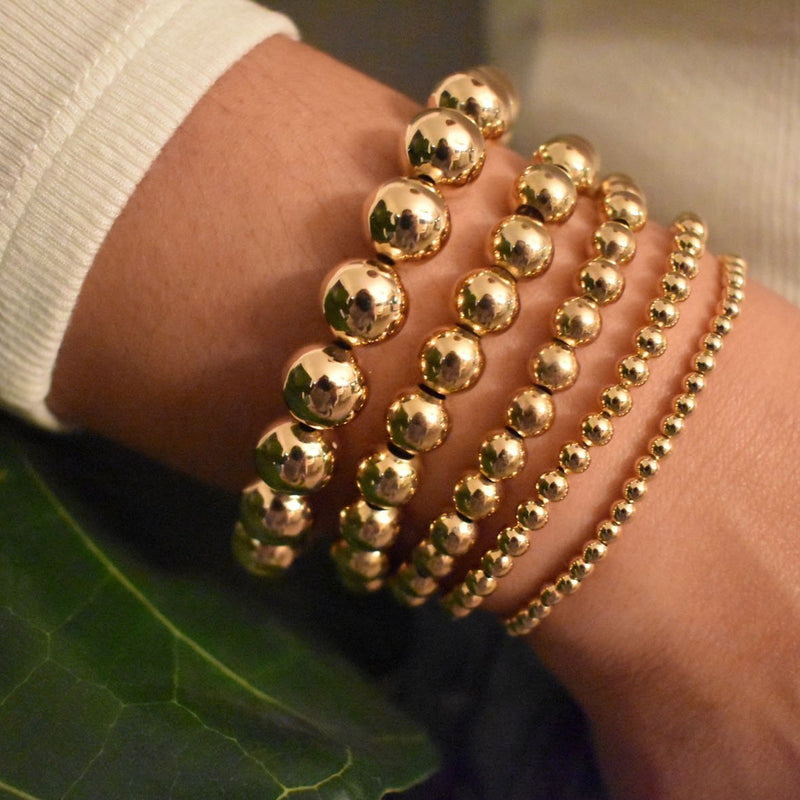 Gold beaded Bracelet