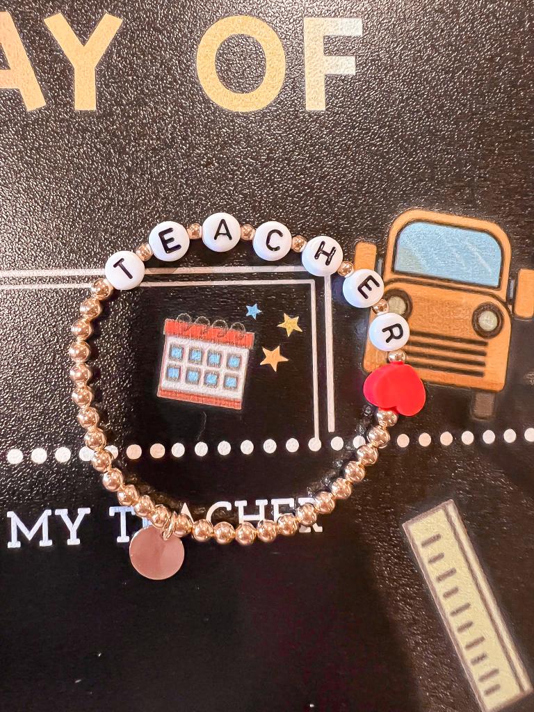 Teacher Love Bracelet